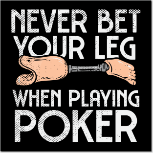 Leg Amputee Jokes Posters and Art